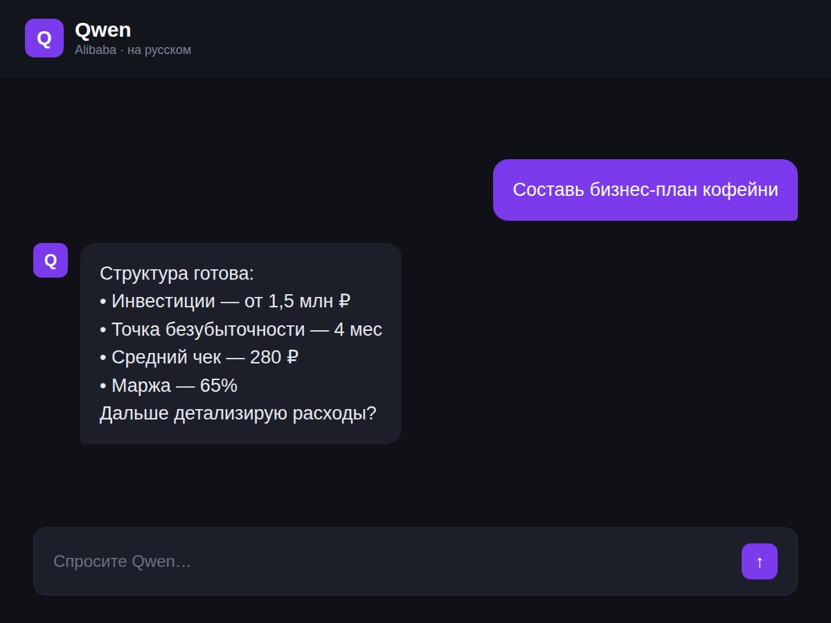 Пример изображения, сгенерированного нейросетью Qwen